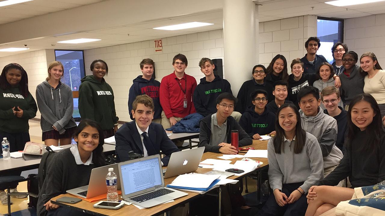 Upper School Debate Team Shines at Local Tournaments